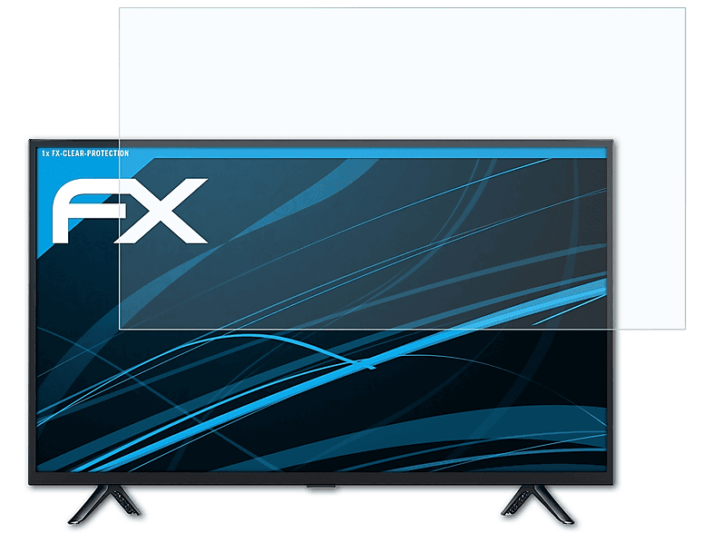 Inch)) FX-Clear Xiaomi 4A Pro Mi (32 Displayschutz(für ATFOLIX TV