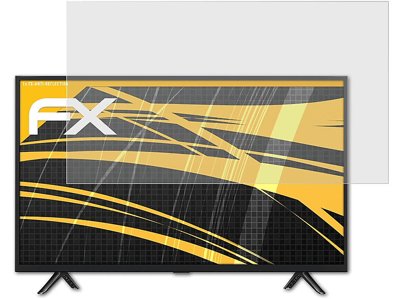 ATFOLIX FX-Antireflex Displayschutz(für Xiaomi Mi TV 4A Pro (32 Inch))