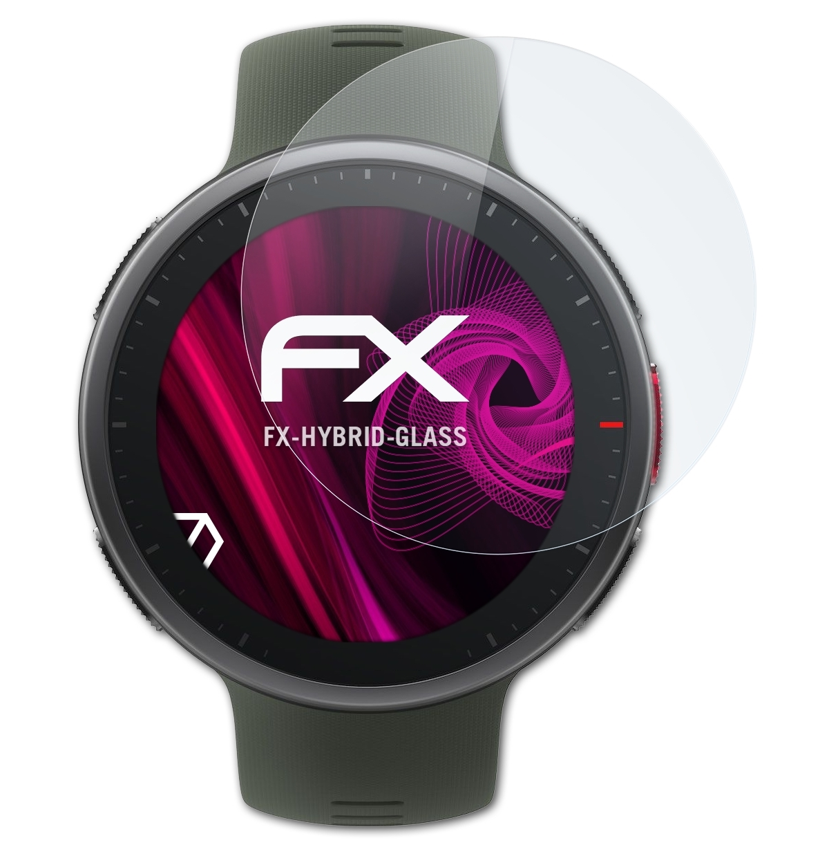 ATFOLIX FX-Hybrid-Glass Schutzglas(für V2) Vantage Polar