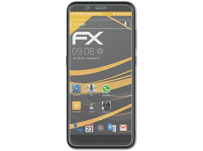 Nokia ATFOLIX 3x Displayschutz(für FX-Antireflex Tennen) C2