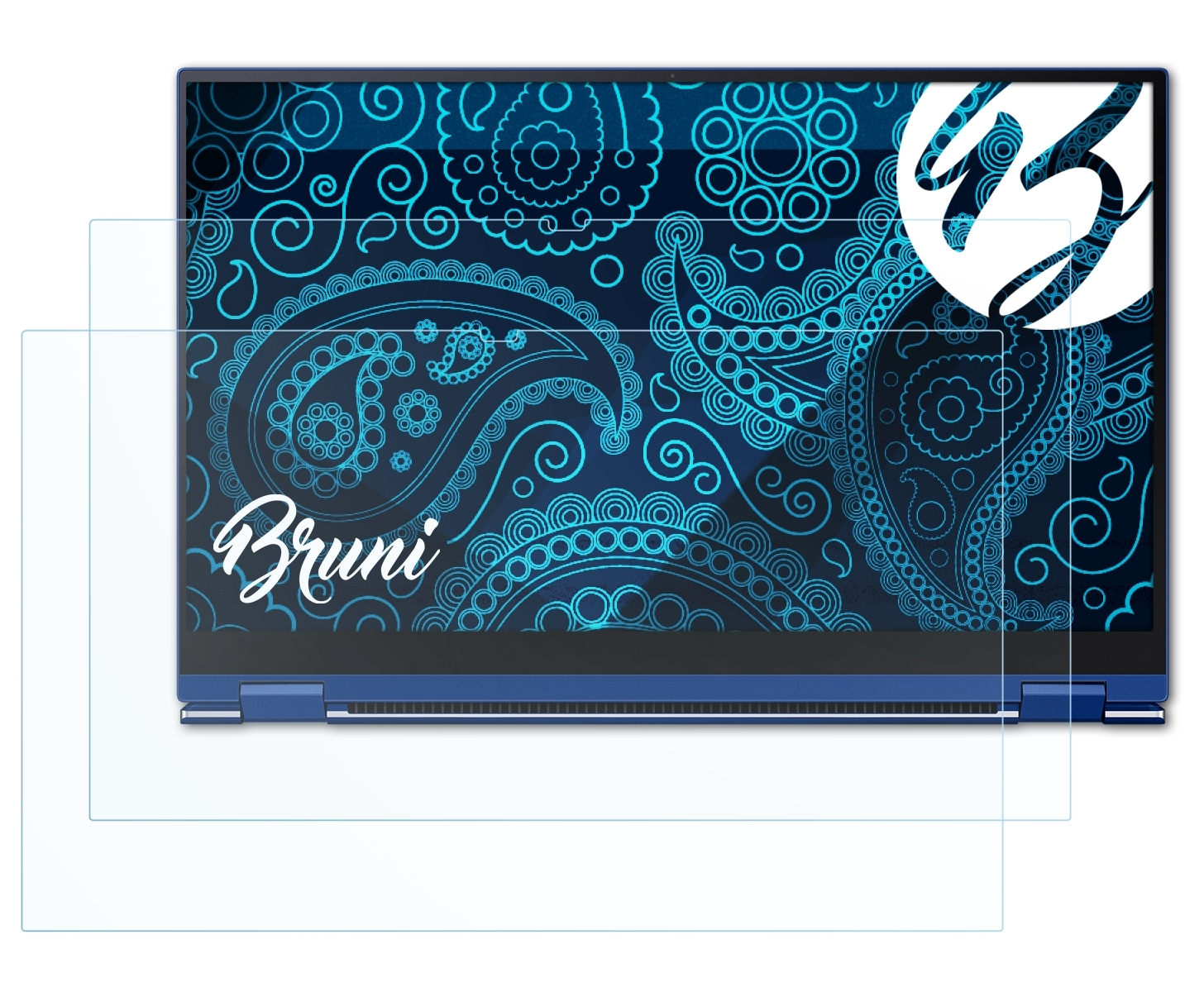 BRUNI (13 2x Basics-Clear Schutzfolie(für inch)) Book Samsung Flex Galaxy