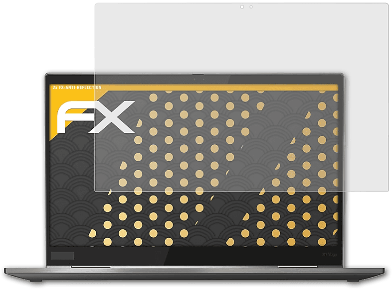Lenovo 2020)) ThinkPad (5th FX-Antireflex Displayschutz(für Yoga X1 ATFOLIX Gen. 2x