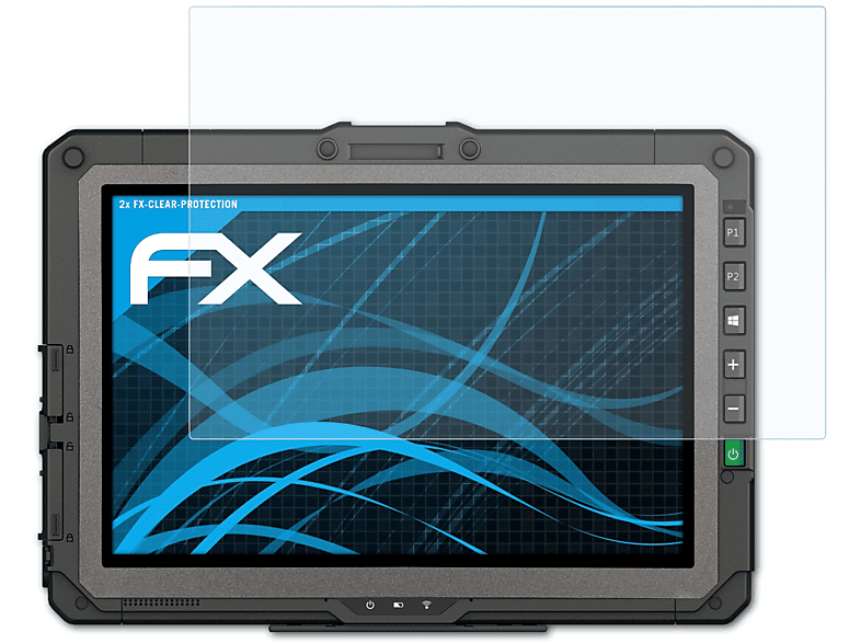 2x ATFOLIX FX-Clear UX10-EX) Displayschutz(für Getac