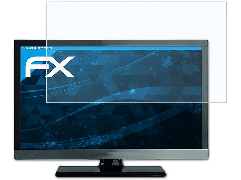 ATFOLIX FX-Clear Displayschutz(für Techniline Technisat Pro 22)