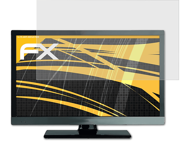 ATFOLIX FX-Antireflex Displayschutz(für Technisat Techniline Pro 22)