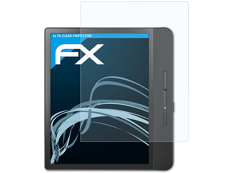 FX-Clear Epos Displayschutz(für Tolino ATFOLIX 2) 2x