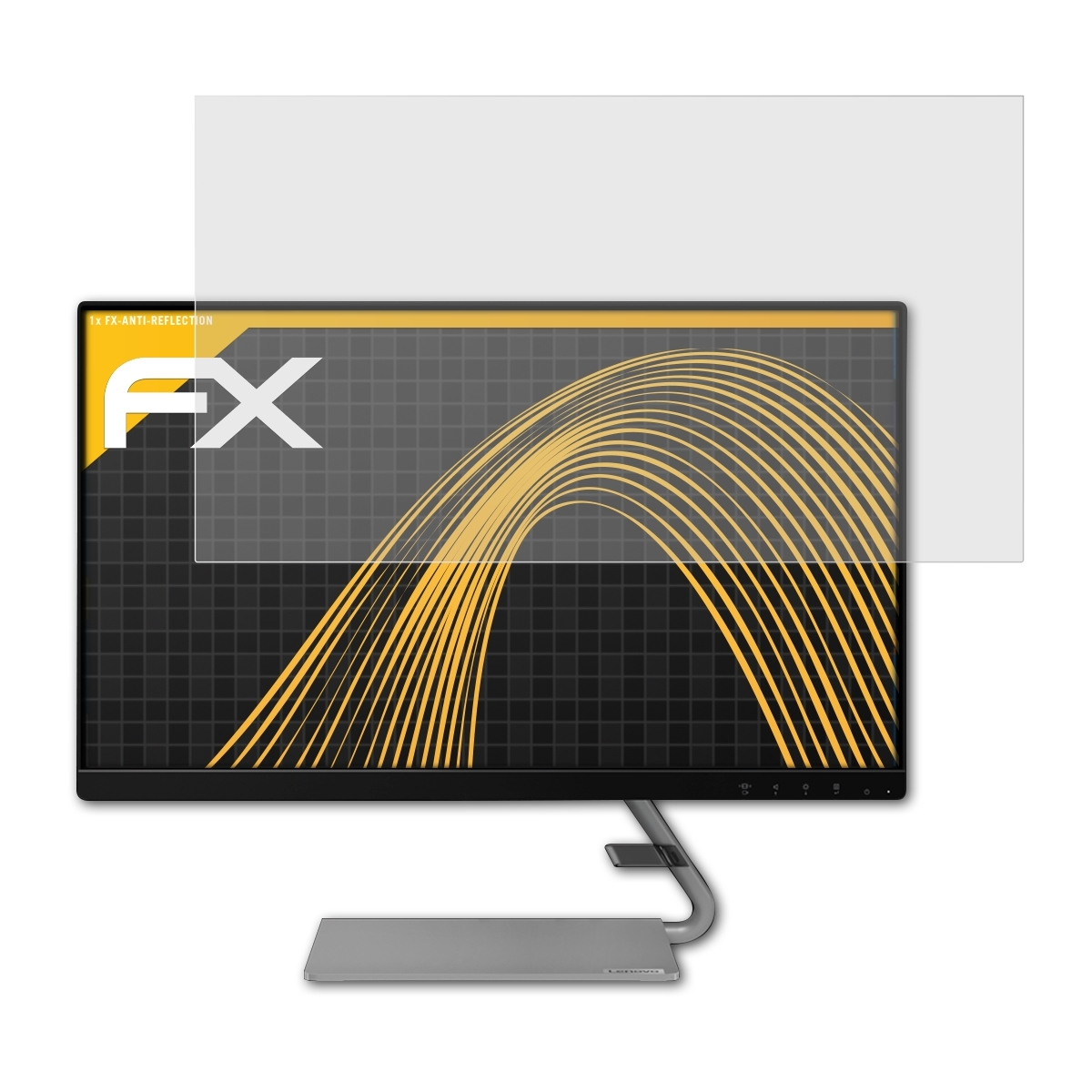 ATFOLIX Lenovo FX-Antireflex Displayschutz(für Q24i-1L)