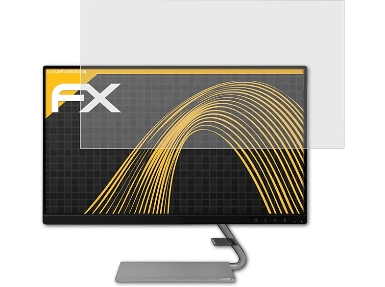 ATFOLIX Lenovo FX-Antireflex Displayschutz(für Q24i-1L)