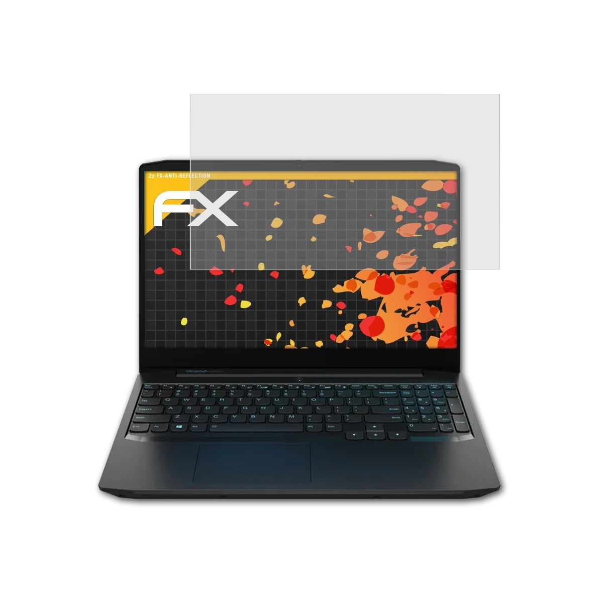 ATFOLIX 2x FX-Antireflex Displayschutz(für Lenovo IdeaPad 3i) Gaming