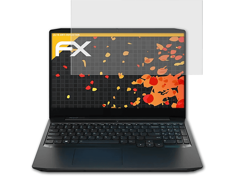 ATFOLIX 2x FX-Antireflex Displayschutz(für Lenovo IdeaPad Gaming 3i)