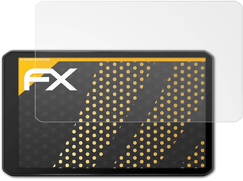 LGV700) ATFOLIX Garmin FX-Antireflex dezl 3x Displayschutz(für