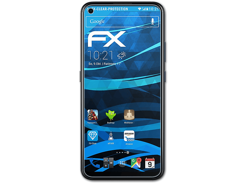 ATFOLIX FX-Clear Displayschutz(für Nokia 5.4) 3x