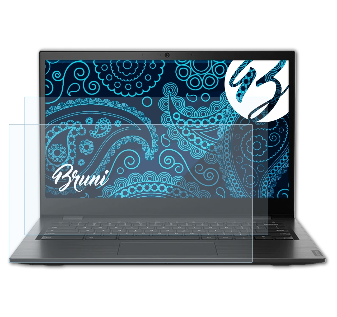 BRUNI 2x Basics-Clear Schutzfolie(für 14e Chromebook) Lenovo
