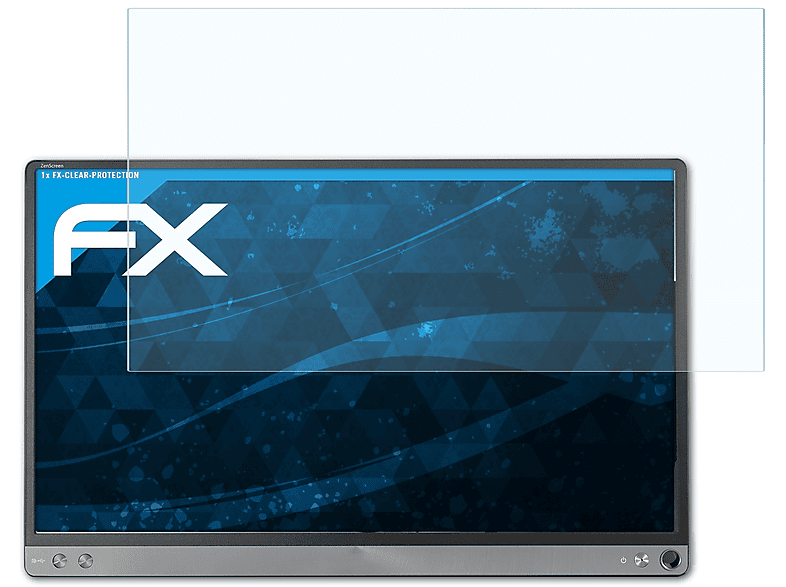 ZenScreen FX-Clear ATFOLIX MB16AC) Asus Displayschutz(für