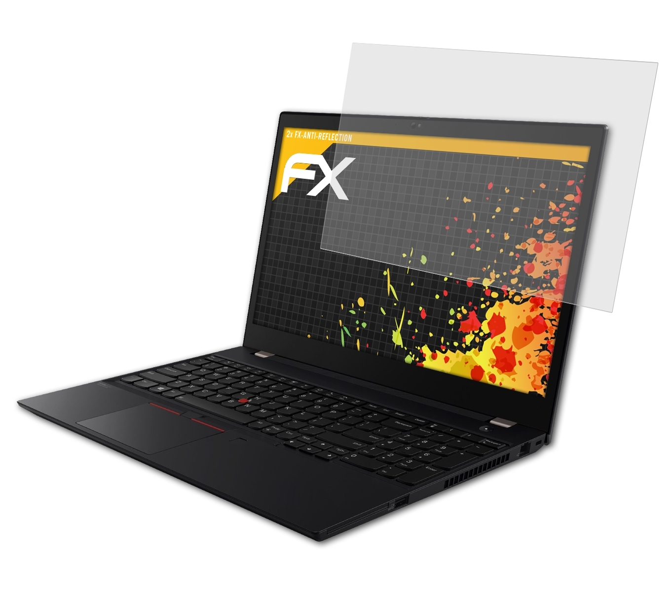 ATFOLIX T15 Displayschutz(für Lenovo (Gen ThinkPad 2)) FX-Antireflex 2x
