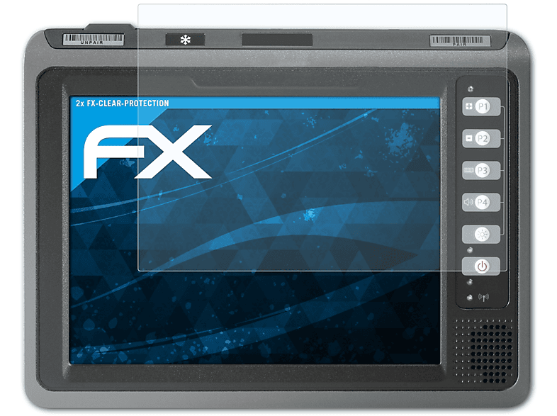 ATFOLIX 2x FX-Clear Displayschutz(für VC70N0) Zebra