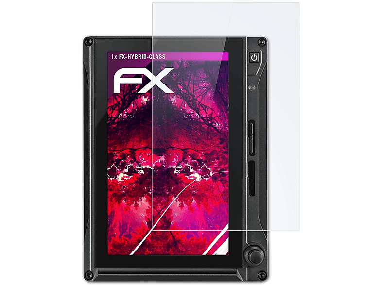ATFOLIX FX-Hybrid-Glass TXi Portrait)) Schutzglas(für Garmin (7 Inch G500