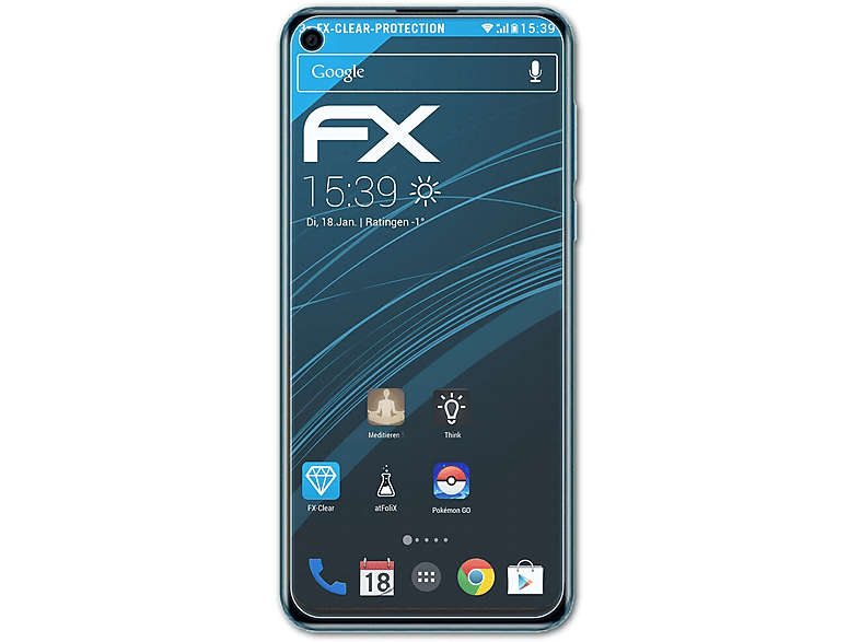 ATFOLIX 3x FX-Clear Displayschutz(für Coolpad Cool S)