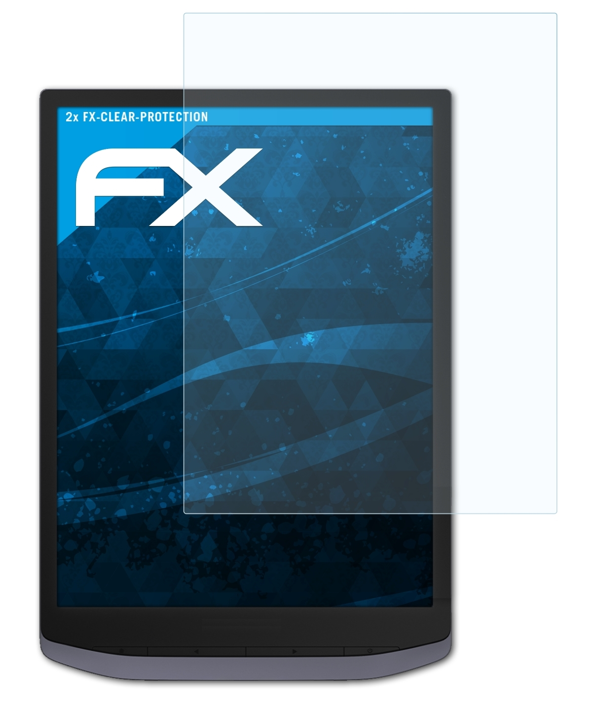 ATFOLIX Displayschutz(für X) PocketBook FX-Clear InkPad 2x