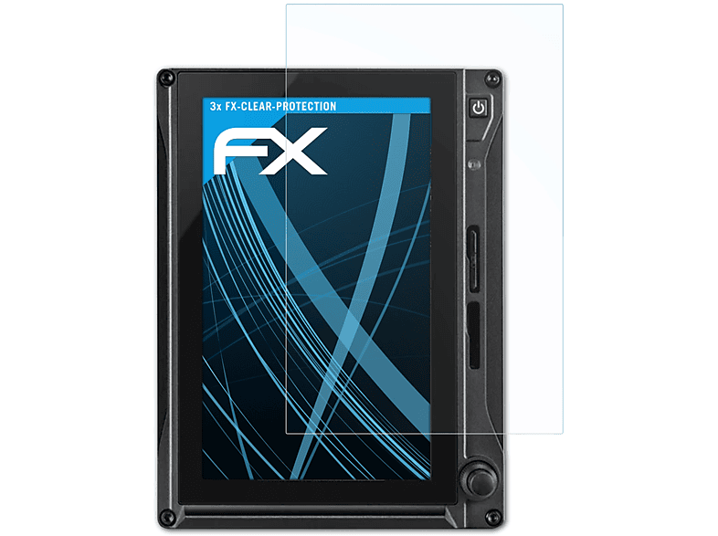 Garmin 3x Inch (7 G500 ATFOLIX TXi Displayschutz(für Portrait)) FX-Clear