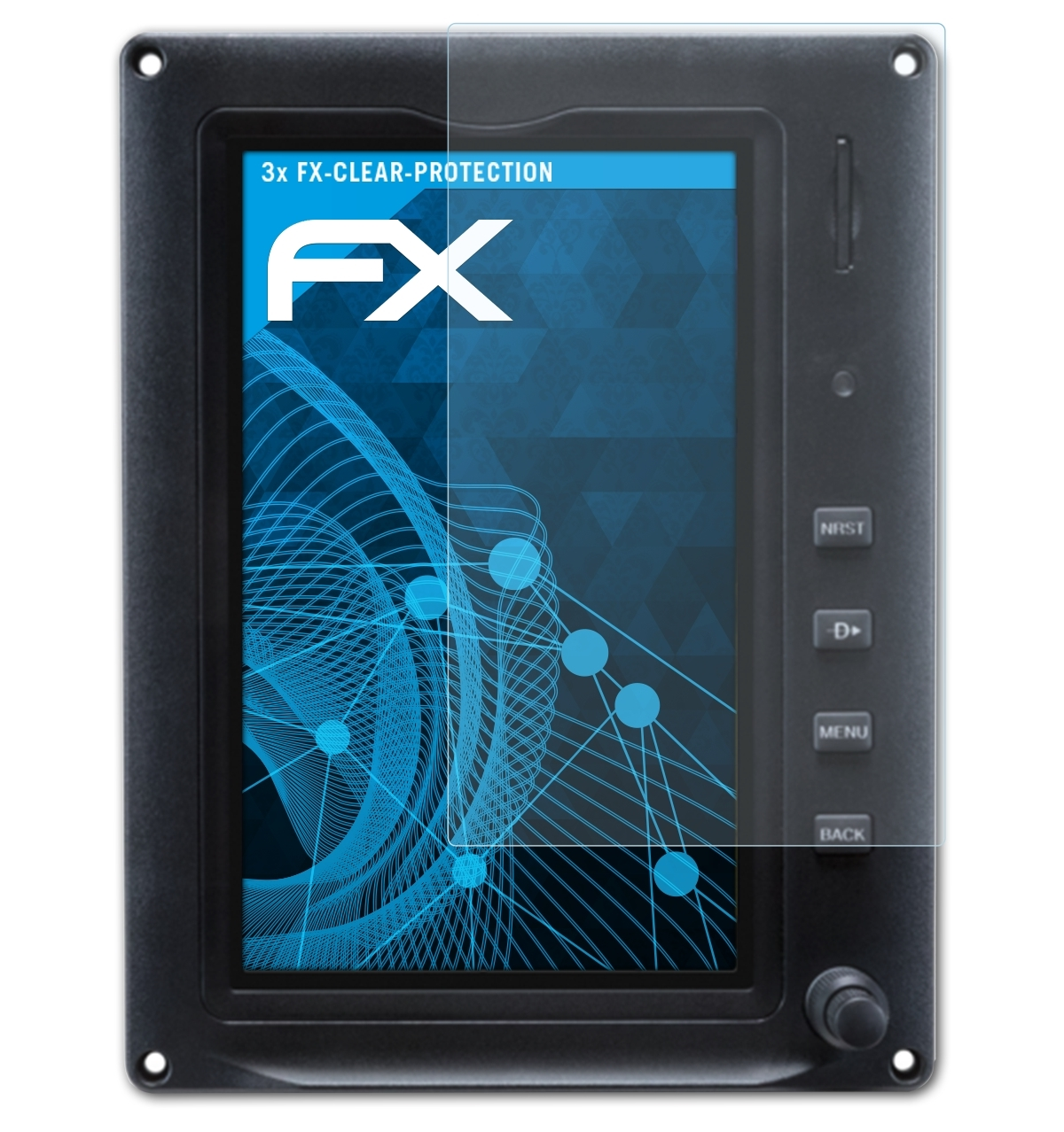 Garmin FX-Clear Inch)) Touch (7 ATFOLIX G3X Displayschutz(für 3x