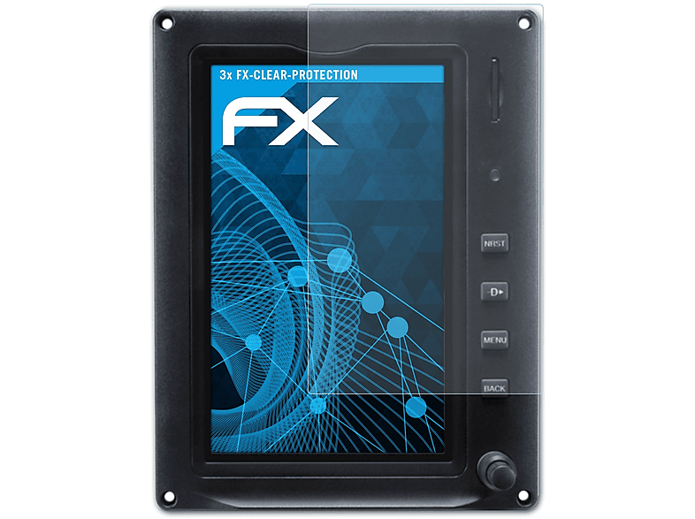 ATFOLIX 3x FX-Clear Garmin Touch G3X Displayschutz(für Inch)) (7