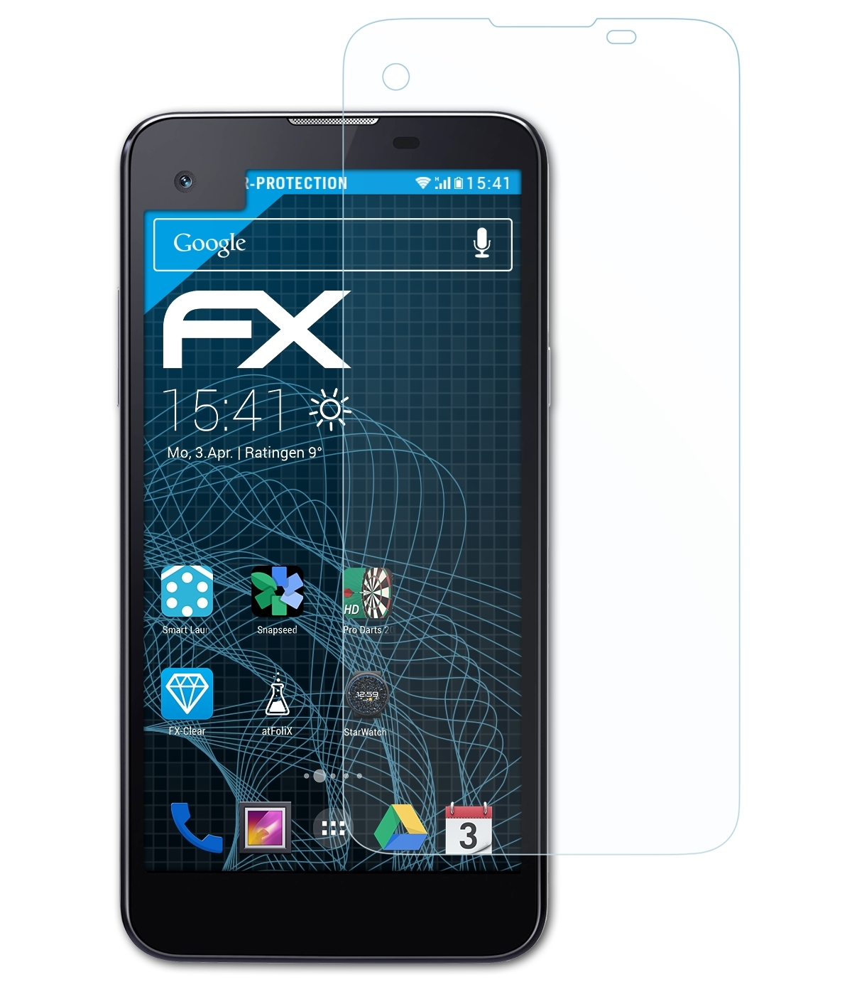X 3x FX-Clear ATFOLIX LG screen) Displayschutz(für