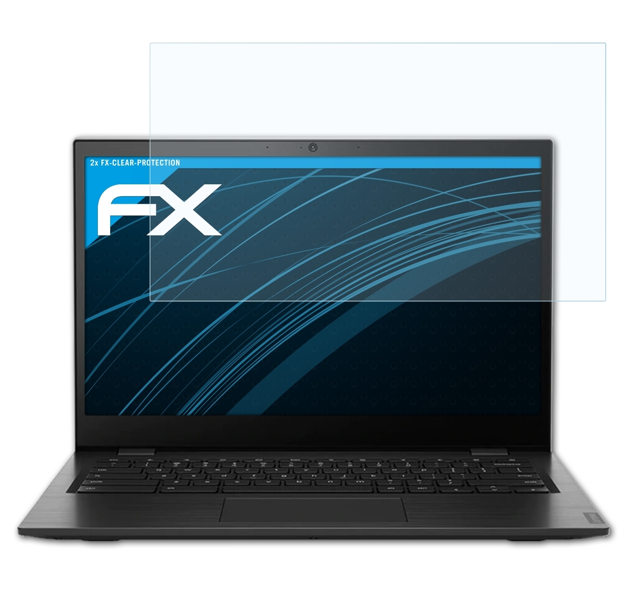 ATFOLIX 2x FX-Clear Displayschutz(für Chromebook) 14e Lenovo