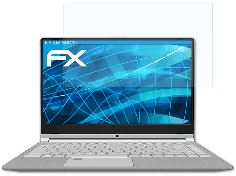 ATFOLIX 2x FX-Clear Displayschutz(für MSI PS42 Modern)