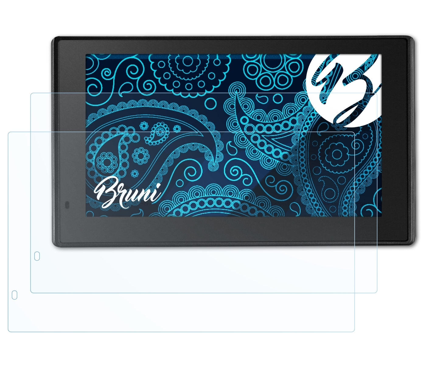BRUNI 2x Basics-Clear Schutzfolie(für 50LMT-D) Garmin DriveSmart