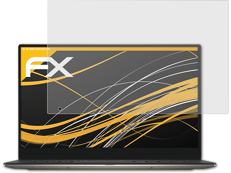 FX-Antireflex (9350)) Dell 13 Displayschutz(für ATFOLIX XPS 2x