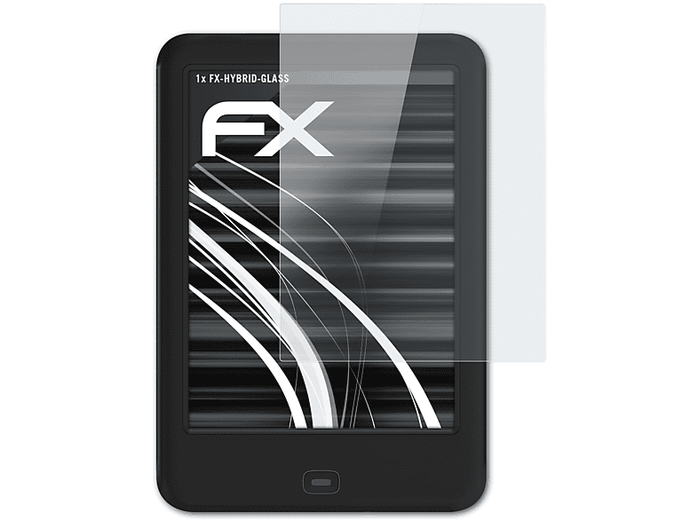 FX-Hybrid-Glass HD) Tolino Schutzglas(für Shine ATFOLIX 2