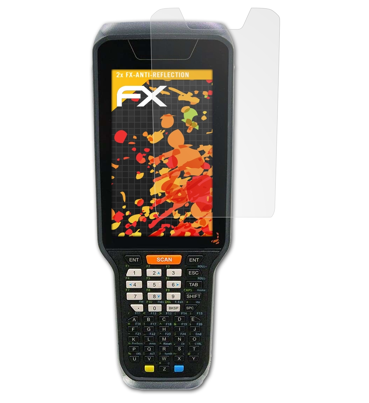 ATFOLIX 2x FX-Antireflex Skorpio X5) Datalogic Displayschutz(für