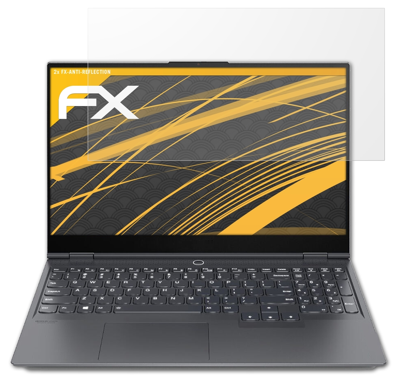ATFOLIX 2x FX-Antireflex Displayschutz(für Slim inch)) 7i (15 Legion Lenovo