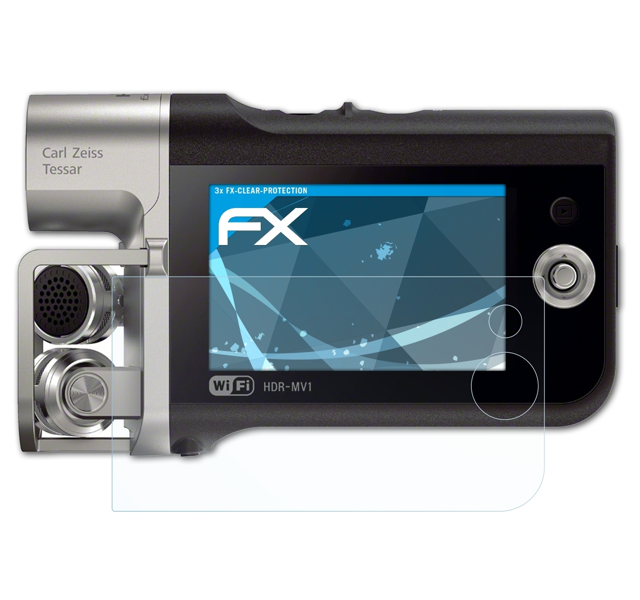 Displayschutz(für FX-Clear Sony 3x ATFOLIX HDR-MV1)