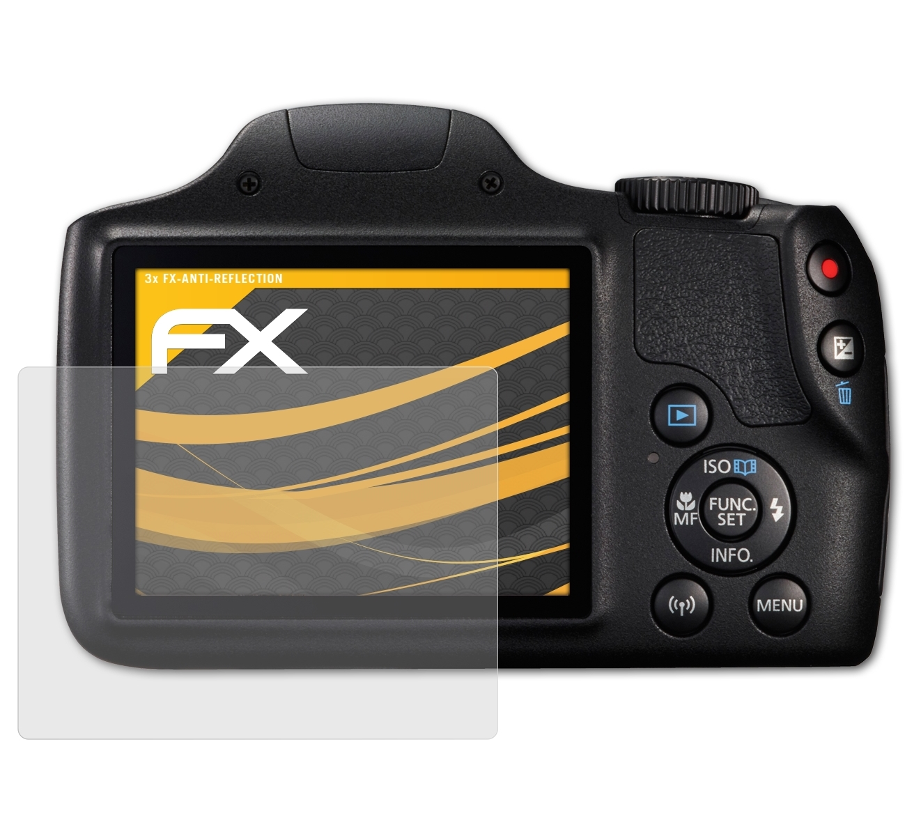 3x Canon ATFOLIX PowerShot HS) Displayschutz(für FX-Antireflex SX540