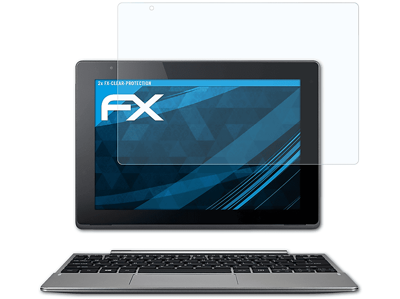 ATFOLIX 2x FX-Clear Displayschutz(für Acer Aspire Switch 10 V)