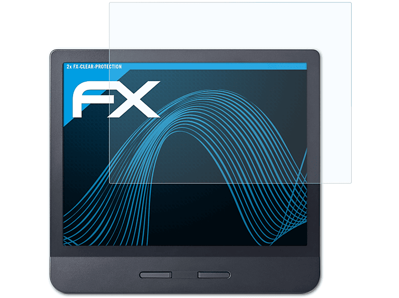 ATFOLIX 2x FX-Clear Displayschutz(für Kobo Libra H2O)
