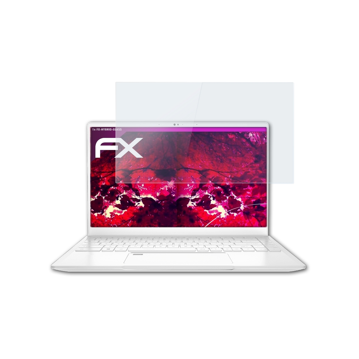 FX-Hybrid-Glass Prestige 14 ATFOLIX Evo) Schutzglas(für MSI