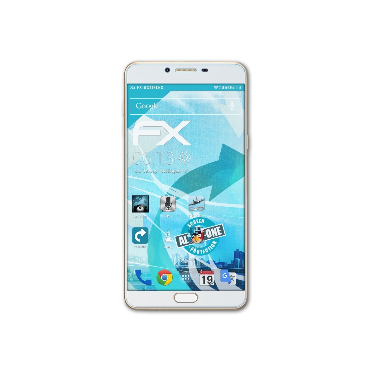 Galaxy Samsung FX-ActiFleX ATFOLIX C9 3x Displayschutz(für Pro)