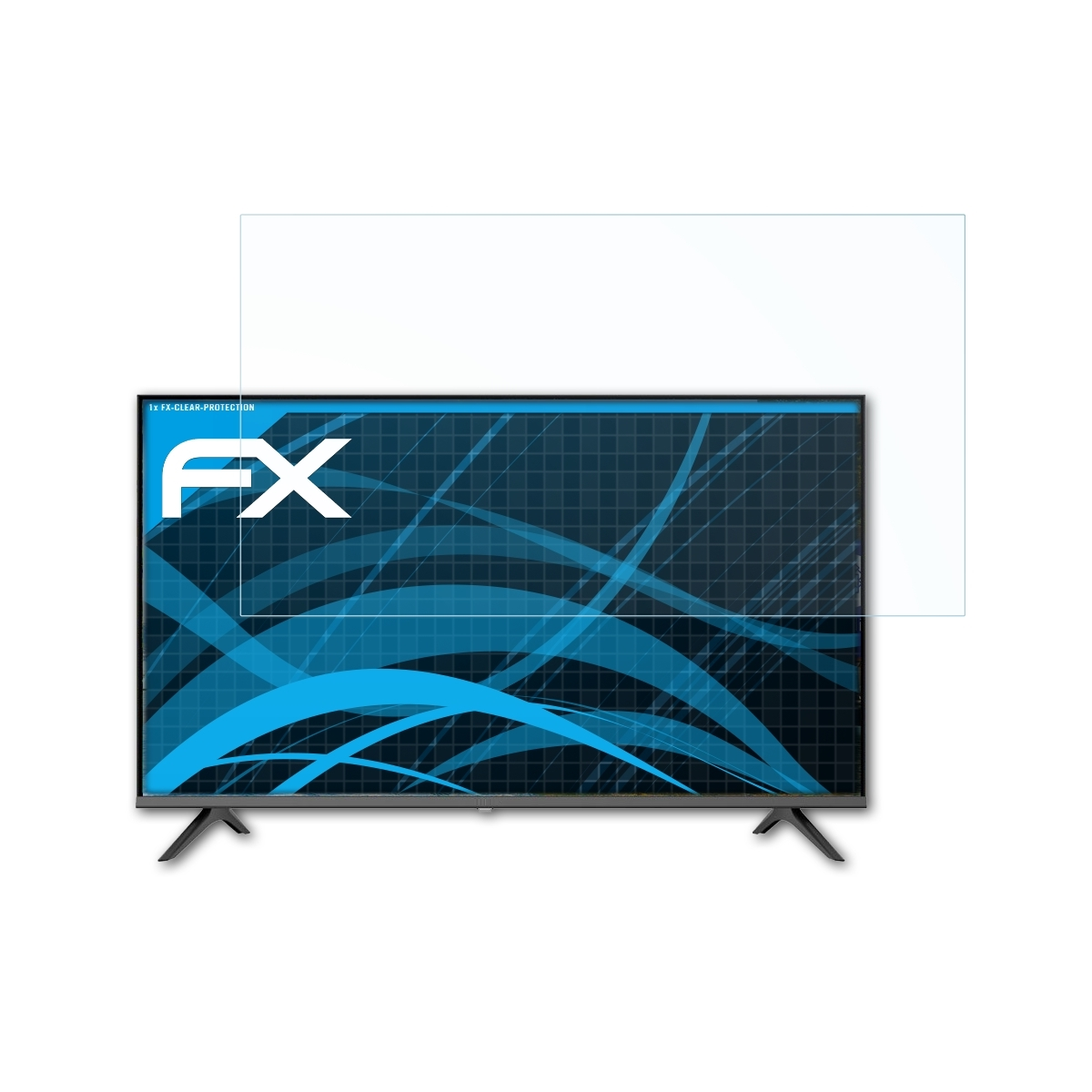 Displayschutz(für ATFOLIX 40AE5500F) FX-Clear Hisense