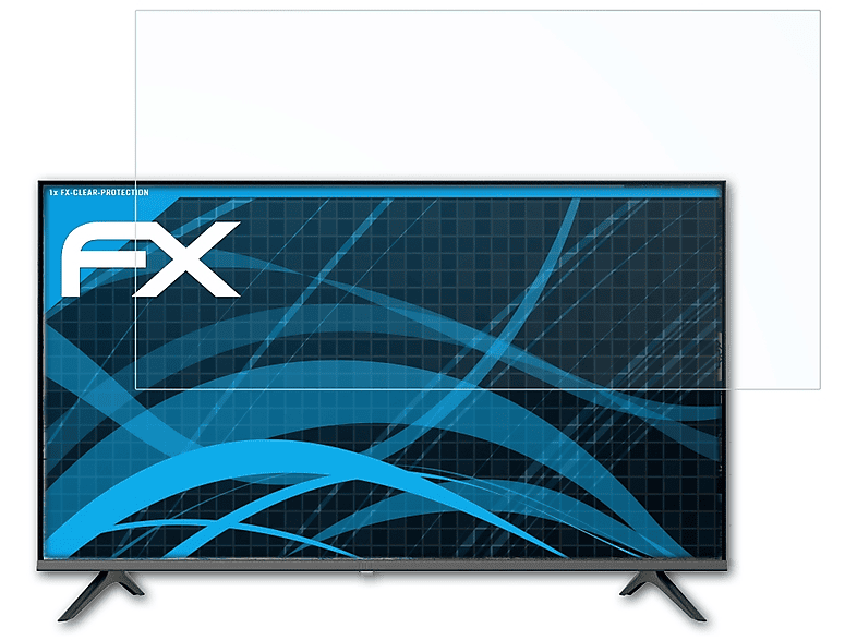 Displayschutz(für Hisense 40AE5500F) ATFOLIX FX-Clear