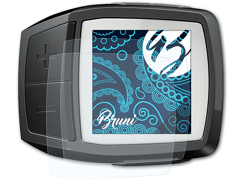 BRUNI 2x Basics-Clear Schutzfolie(für Bosch Purion)