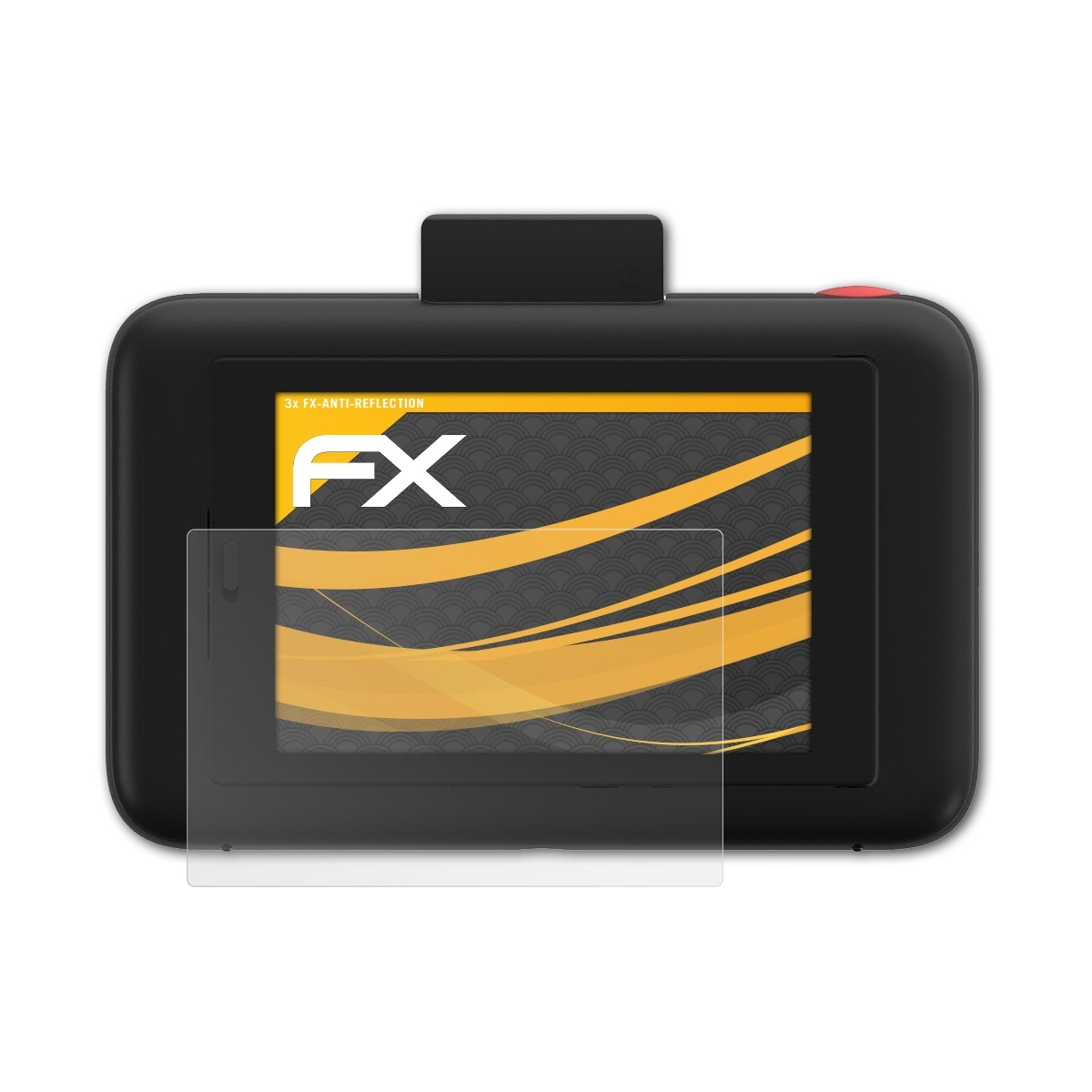 Polaroid 3x Snap FX-Antireflex ATFOLIX Touch) Displayschutz(für
