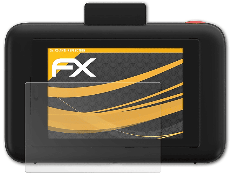 Snap 3x FX-Antireflex Touch) Polaroid ATFOLIX Displayschutz(für