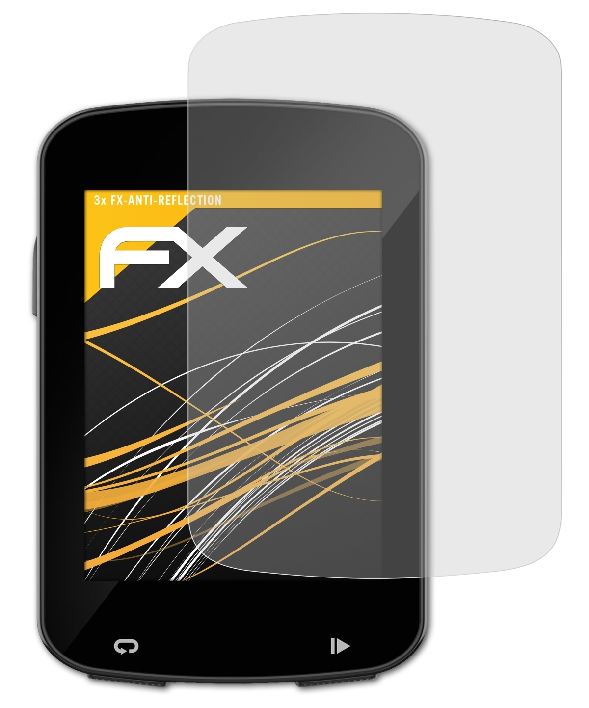 820) 820 Explore FX-Antireflex Garmin / Displayschutz(für Edge ATFOLIX 3x
