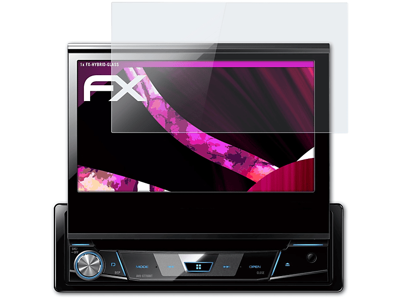 ATFOLIX FX-Hybrid-Glass Schutzglas(für / X7800BT) AVH-X7700BT Pioneer