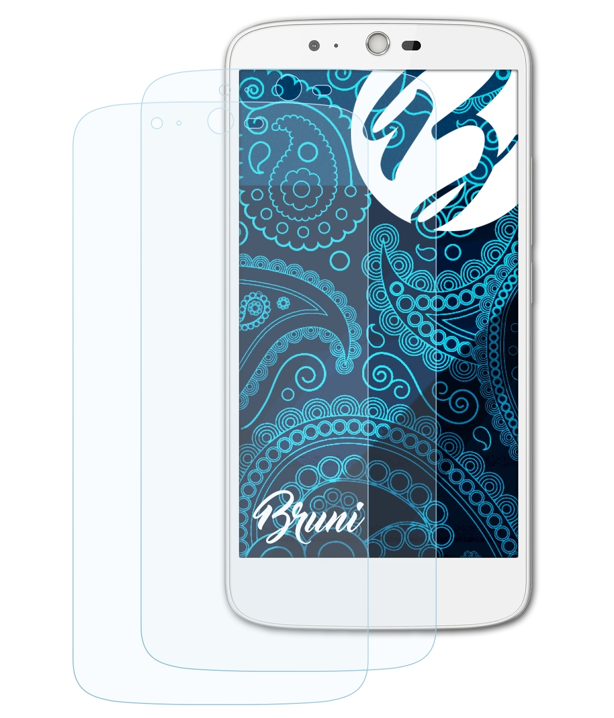 BRUNI 2x Basics-Clear Acer Liquid Plus) Zest Schutzfolie(für