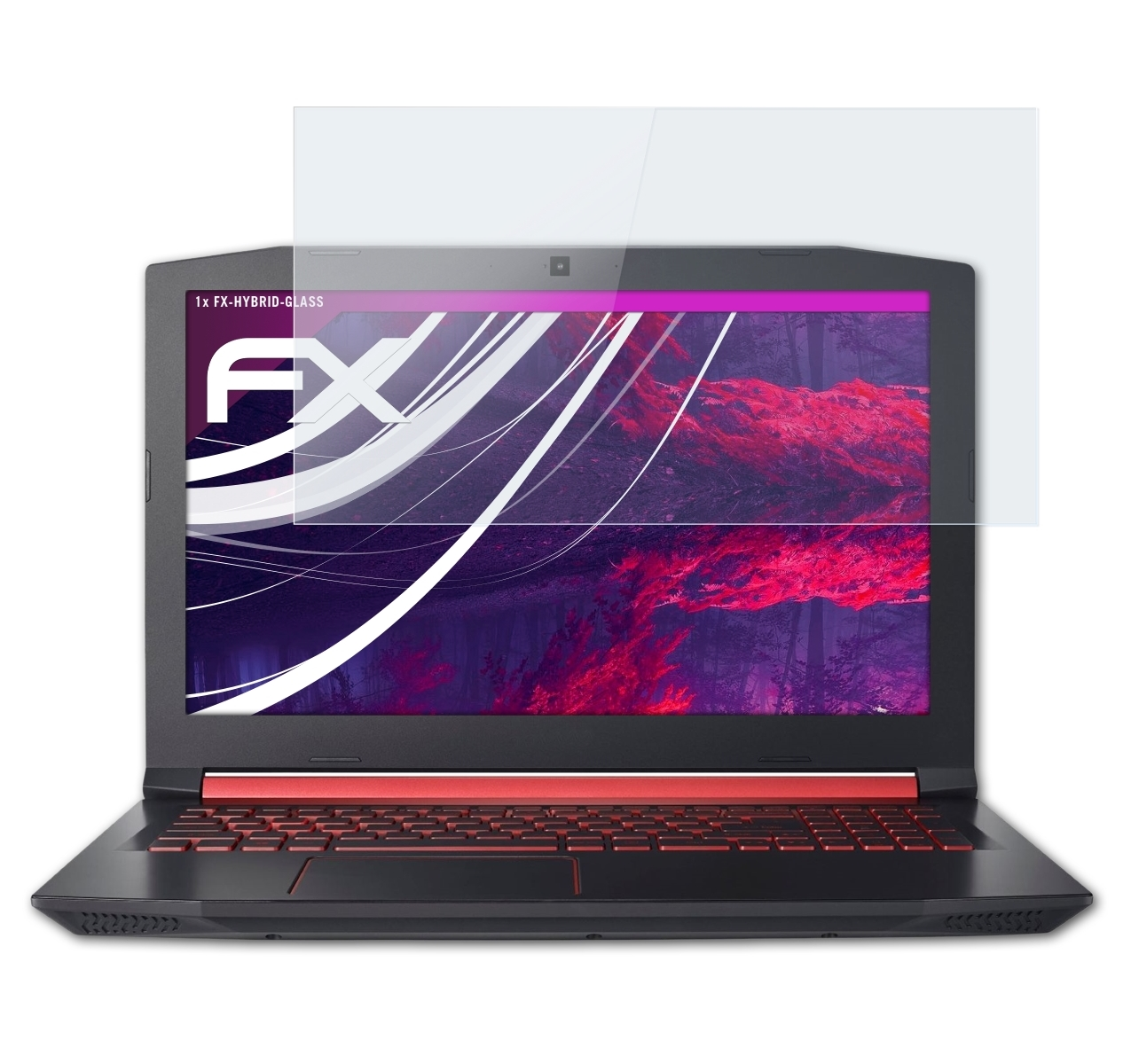 ATFOLIX FX-Hybrid-Glass Schutzglas(für 5) Acer Nitro