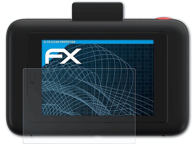 ATFOLIX 3x FX-Clear Displayschutz(für Polaroid Snap Touch)